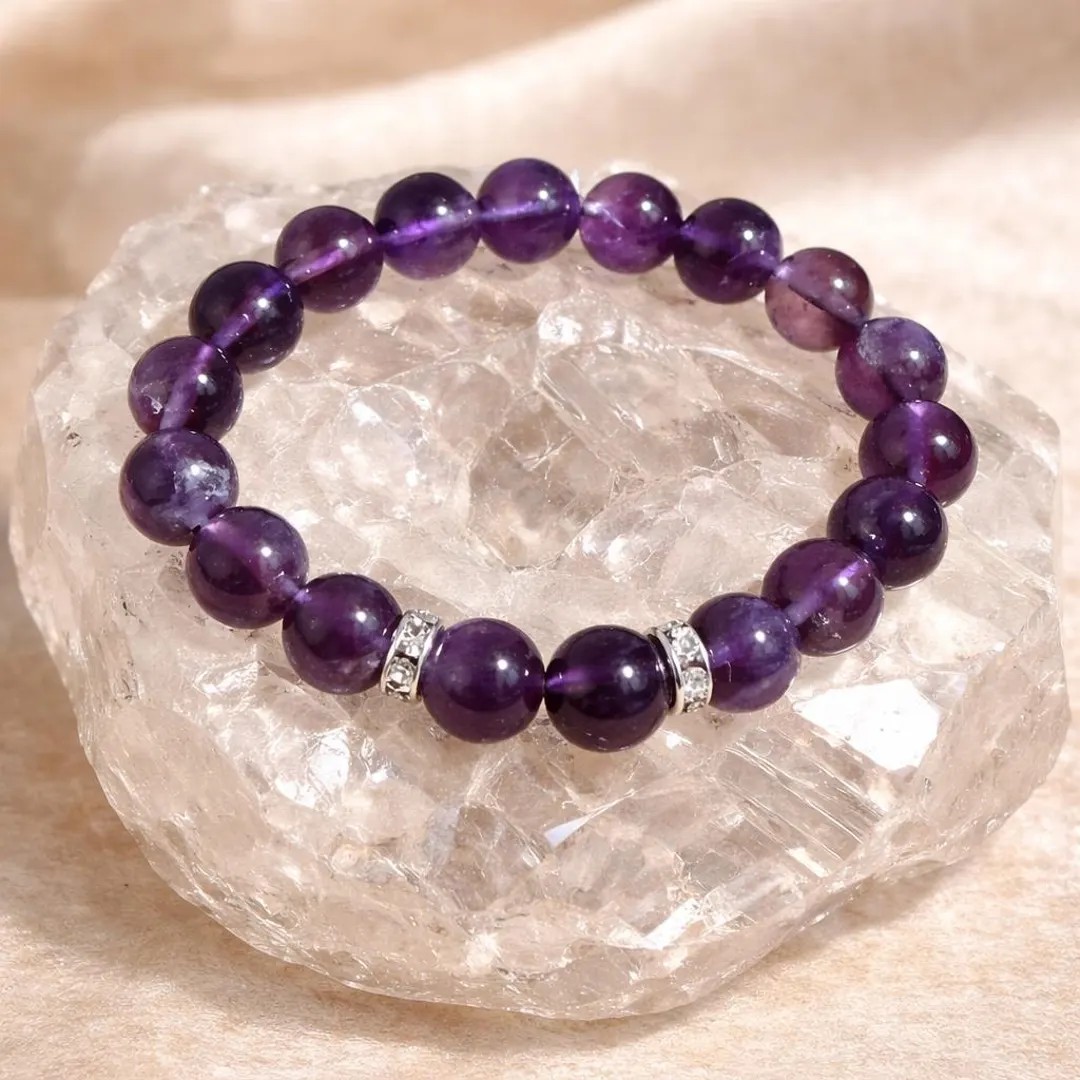 Amethyst Crystal Bracelet